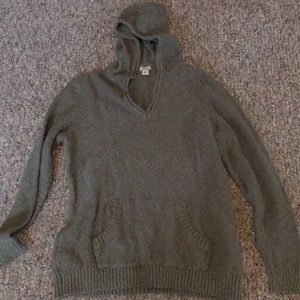 LL Bean hooded sweater